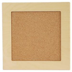 Abilitations Tactile Sensory Panel, Cork, 15 x 15 x 3/4 Inches