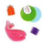 SPIKE Silicone Sensory Set, 4 Pieces, Assorted Colors