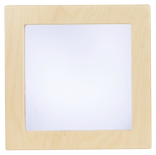 Abilitations Tactile Sensory Panel, Mirror, 15 x 15 x 3/4 Inches