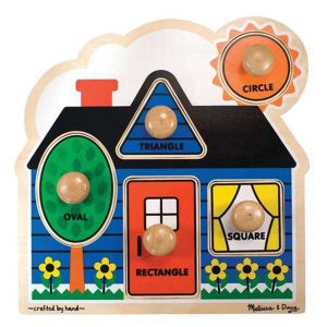 Melissa & Doug Shapes Jumbo Knob Puzzle