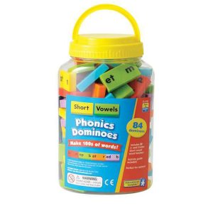 Educational Insights Phonics Dominoes Short Vowel