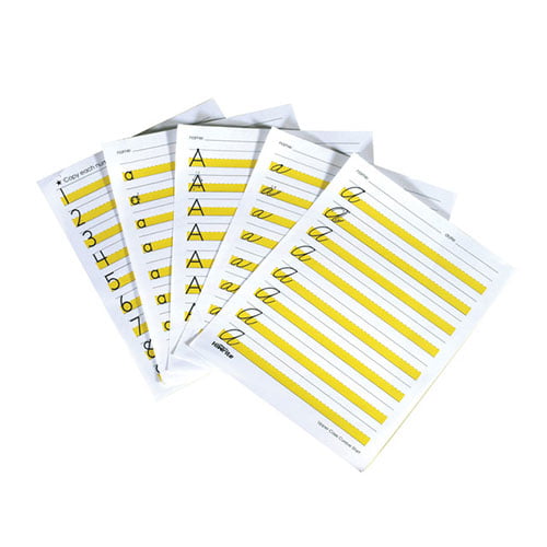Abilitations Hi-Write Practice Numerical Pads - 100 sheet pad