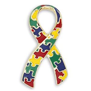 Autism Ribbon Pin