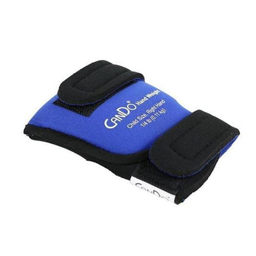CanDo Palm Weights, Child Size Right Hand, 1/4 pound - Image 3