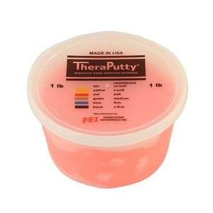 Cando Theraputty Soft, 1 lb, Red