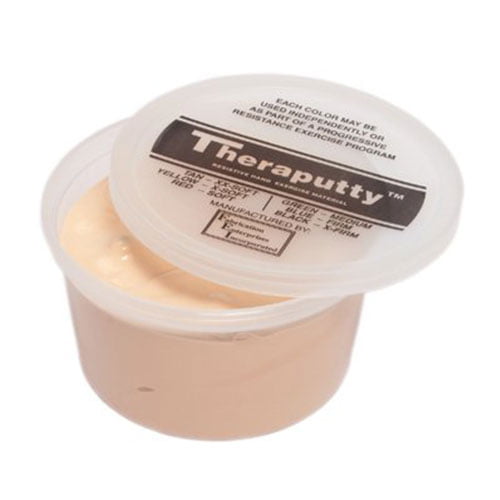 Cando Vanilla Scented Extra Extra Soft Resistance Theraputty - 1 Pound - Tan