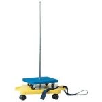 Champion-Sports-Scooter-Stacker,-45-in-L,-16-Scooters,-Polypropylene,-Yellow