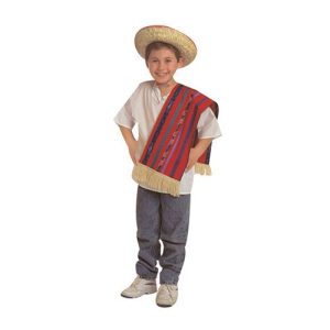 Children's Factory Hispanic Boy Multi-Cultural Costume