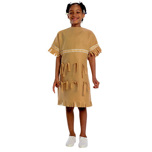 Children's Factory Native American Girl Multi-Cultural Costume