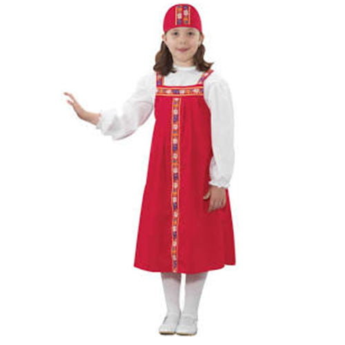 Children's Factory Russian Girl Costume