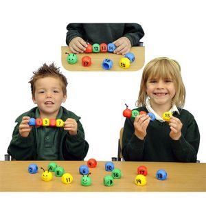Educational Advantage Number Bugs 1-20, Set of 24