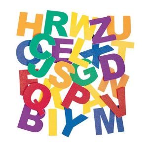 Edushape Jumbo Magnetic Foam Uppercase Letters