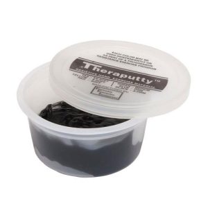 X-Firm Theraputty, 2 oz, Black