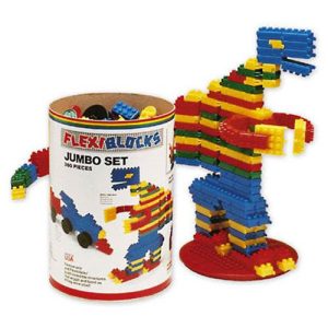 Flexiblocks Manipulative Jumbo Building Set
