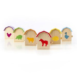 Guidecraft Barnyard Activity Boxes, Set of 28