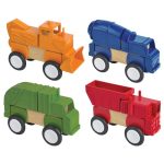Guidecraft Construction Vehicles Block Set
