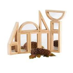 Guidecraft Mirror Blocks, Set of 10
