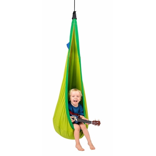Joki Hanging Nest Swing- Froggy Green Organic Cotton