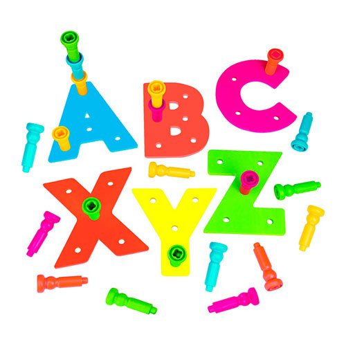 Lauri A to Z Uppercase Pegboards