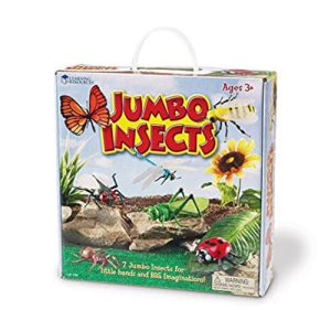 Learning Resources Assorted Jumbo Insects, Set of 7