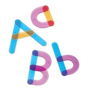 Learning Resources Letter Construction Activity Set, 60 Pieces