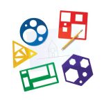 Learning-Resources-Primary-Shape-Template-Set,-Set-of-5