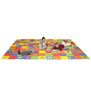 Letters, Numbers and Puzzles Playmat - Set of 120