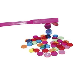Magnetic Wands and Counting Chips