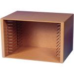 Melissa & Doug Puzzle Storage Case, Natural Wood