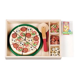Melissa & Doug Special Occasion Play Food Pizza Party Set