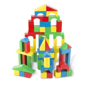 Melissa & Doug Wood Block Set of 100
