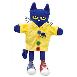 Merry Makers Pete the Cat and His Four Groovy Buttons Puppet
