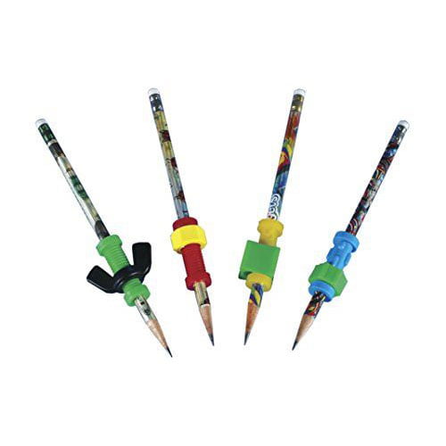Pencil Fidgets (Set of 4 Pencils with Fidgets)