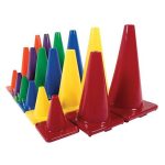 Poly-Enterprises-12-in-Classic-Game-Cones-,-Set-of-6-