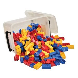 Preschool-Size Building Bricks Set