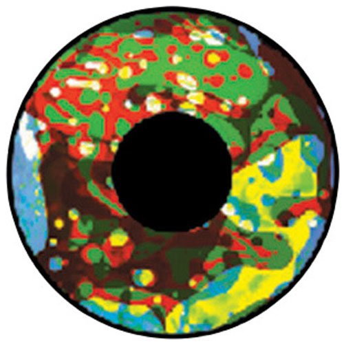 Projector Liquid Effects Wheel (Yellow, Red, Purple & Blue)