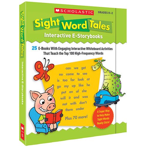Scholastic Sight Word Tales Interactive E-Storybooks Book, Grades K to 2
