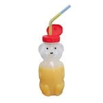 Special Needs Bottle Bear Straw Drinking Teaching Cup