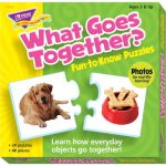 Trend Enterprises What Goes Together Puzzle Set