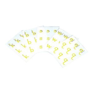Abilitations Hi-Write Lower Case Alphabet Paper, 104 Sheets/Pad