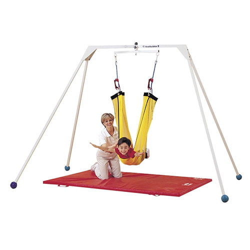 Vestibular II Swing System with 5 Swings and Floor Mat