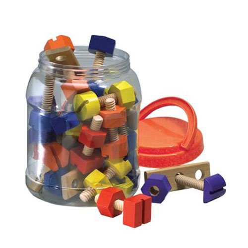 Wooden Nuts & Bolts Toy
