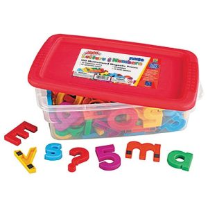Educational Insights Jumbo Alphamagnets & Math-