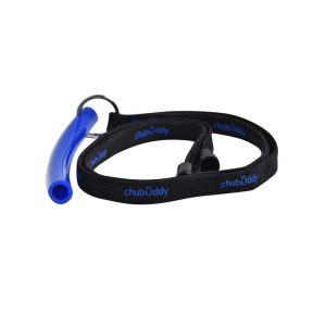 Neck Lanyard with Strong Tube Regular 1/2" Blue
