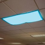 Overhead Light Classroom Mood Filters (Tranquil Blue)