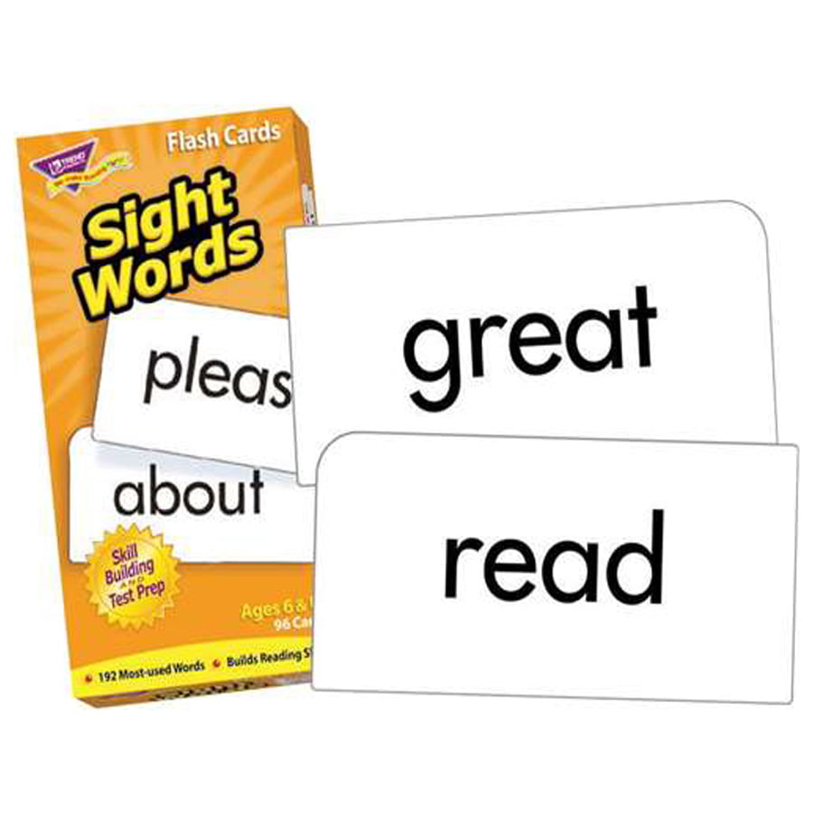 Trend Sight Words Flash Cards – Set of 96