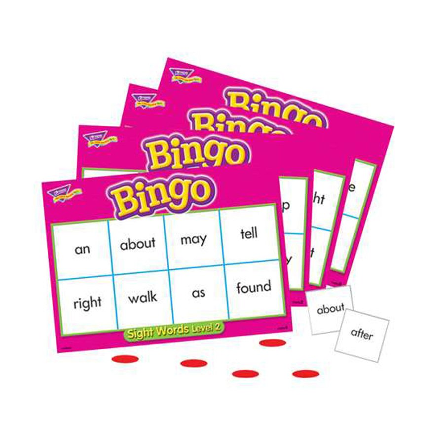 Bingo Game – Sight Words – Level 2