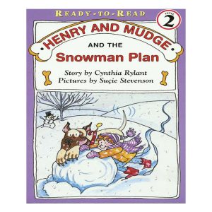 Live Oak Media Henry & Mudge Snowman Plan, Set of 4 Books with CD
