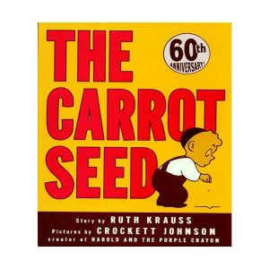 Live Oak Media The Carrot Seed, Set of 4 Books with CD