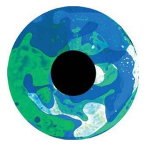 Projector Liquid Effects Wheel (Green and Blue)